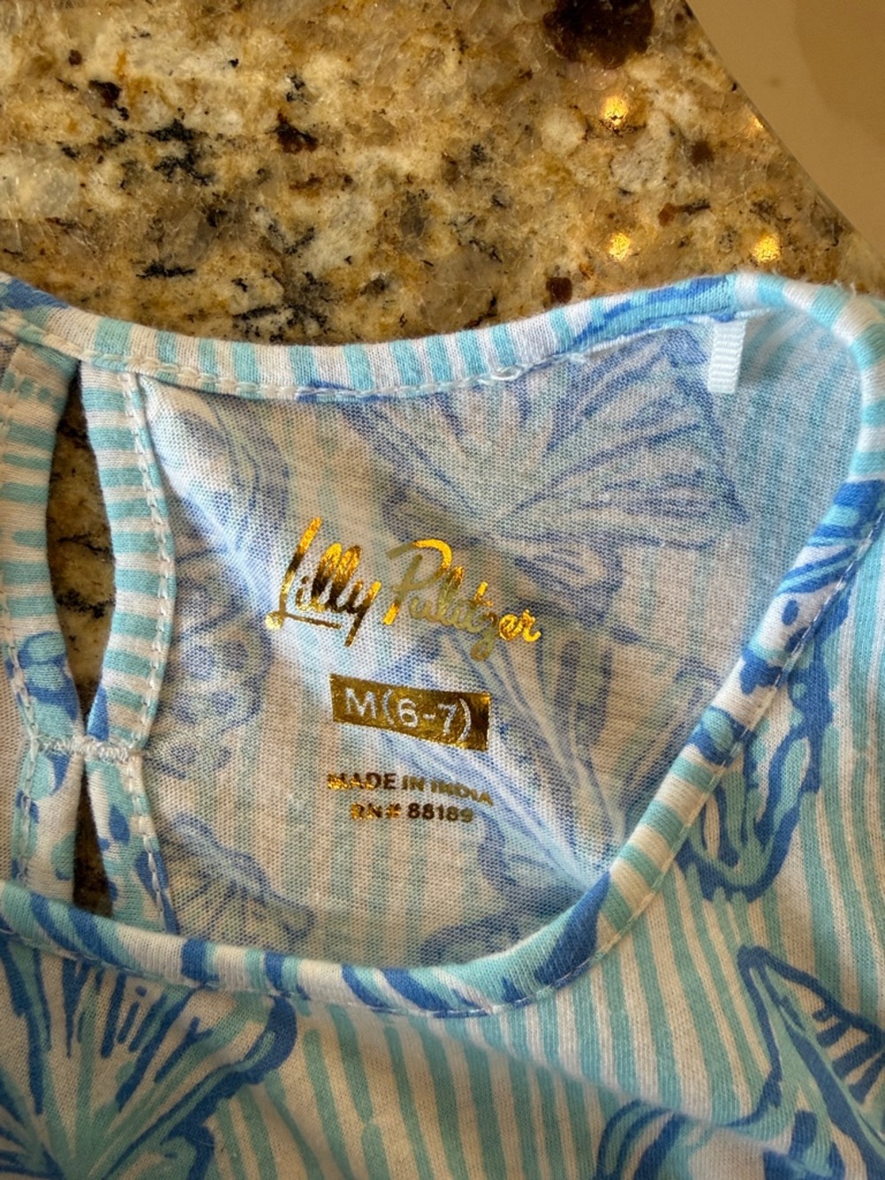 Lilly girls sea shell dress - Picture 2 of 3